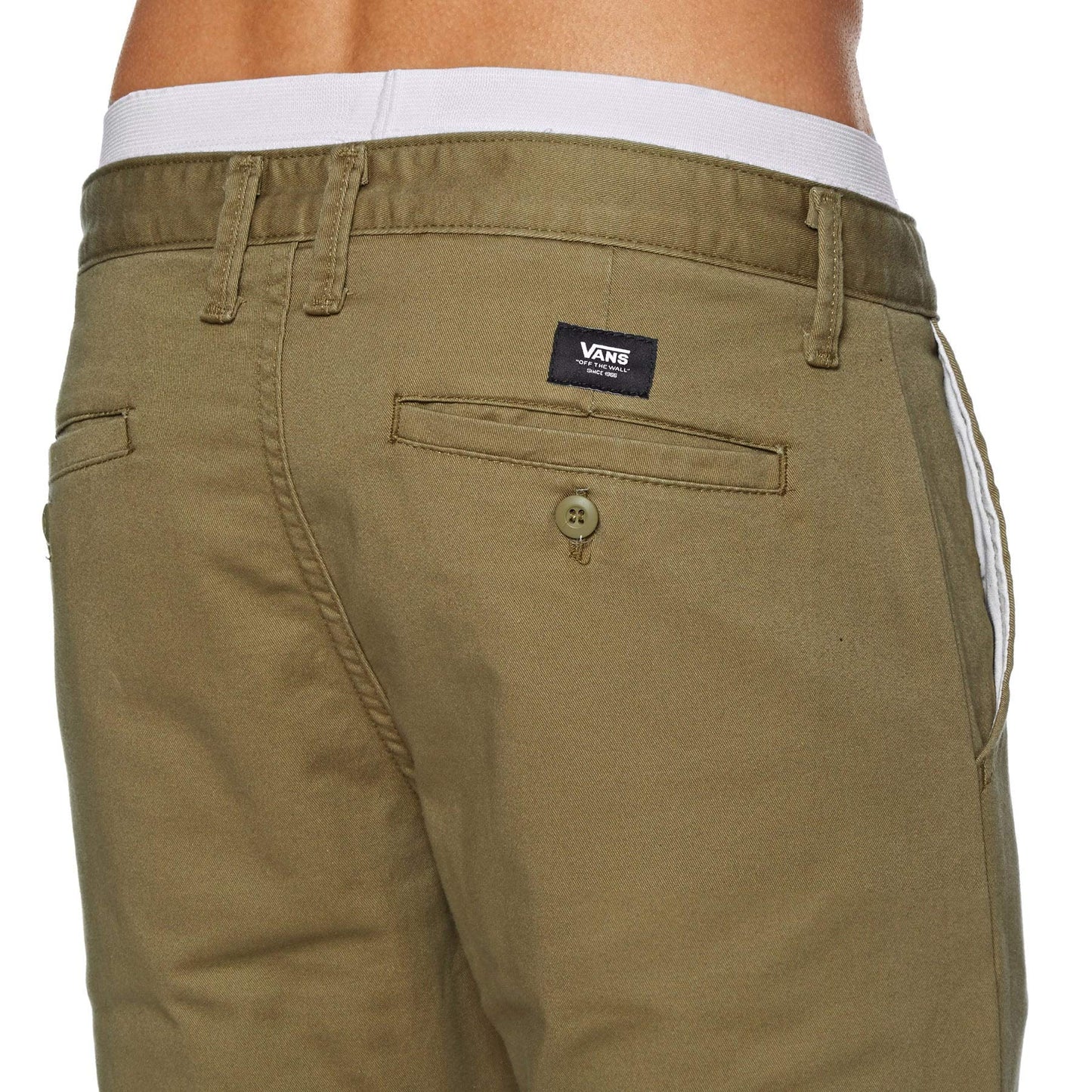 Vans Mens Authentic Stretch Chino Pants Dirt 32 R
