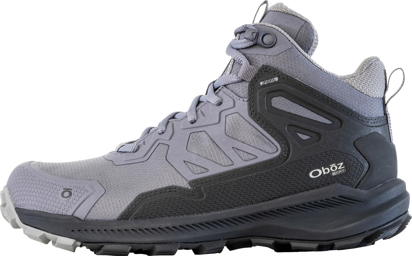 Oboz Women's Katabatic Mid B-DRY Waterproof Hiking Boot, Mineral, 10.5
