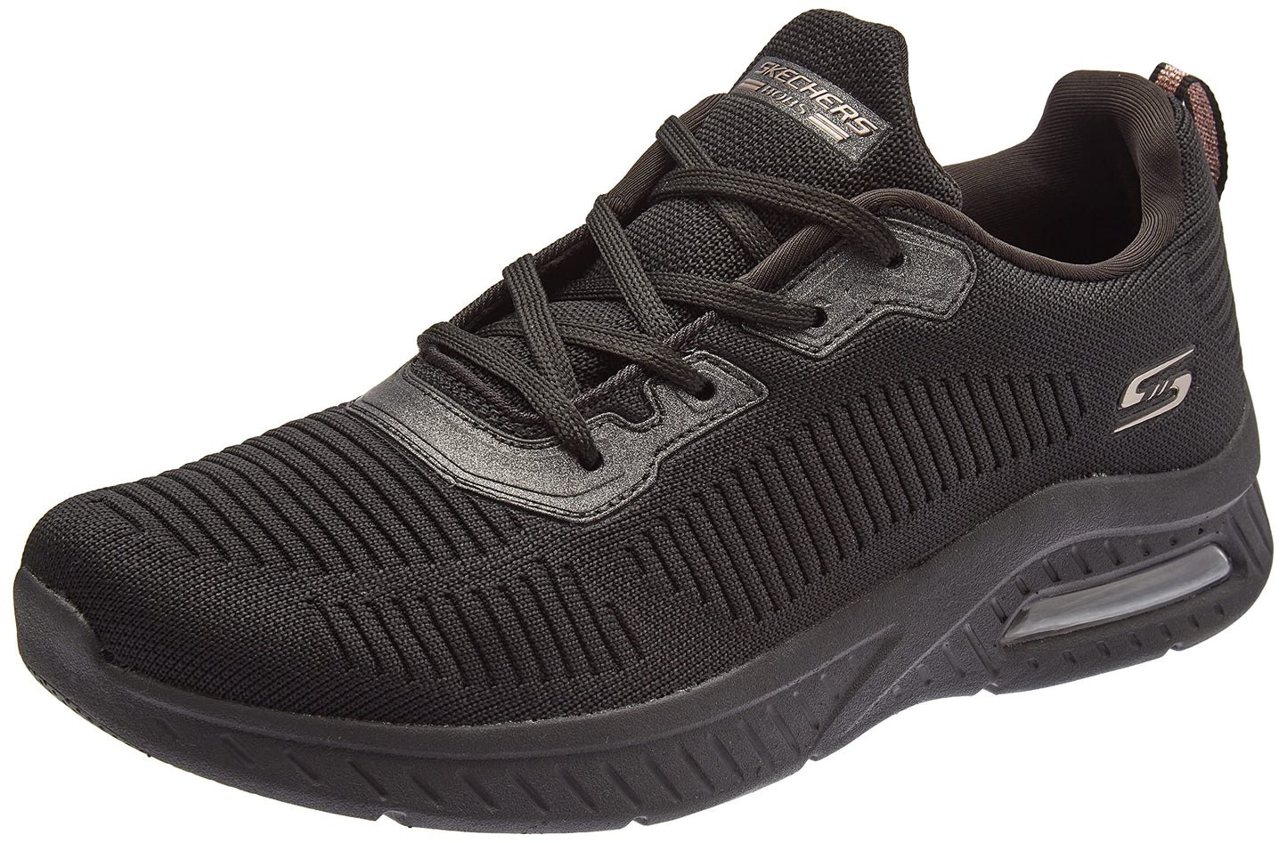 Skechers Bobs Squad Air Close Encounter Sneaker Womens Sneaker 11 BM US BlackBlack
