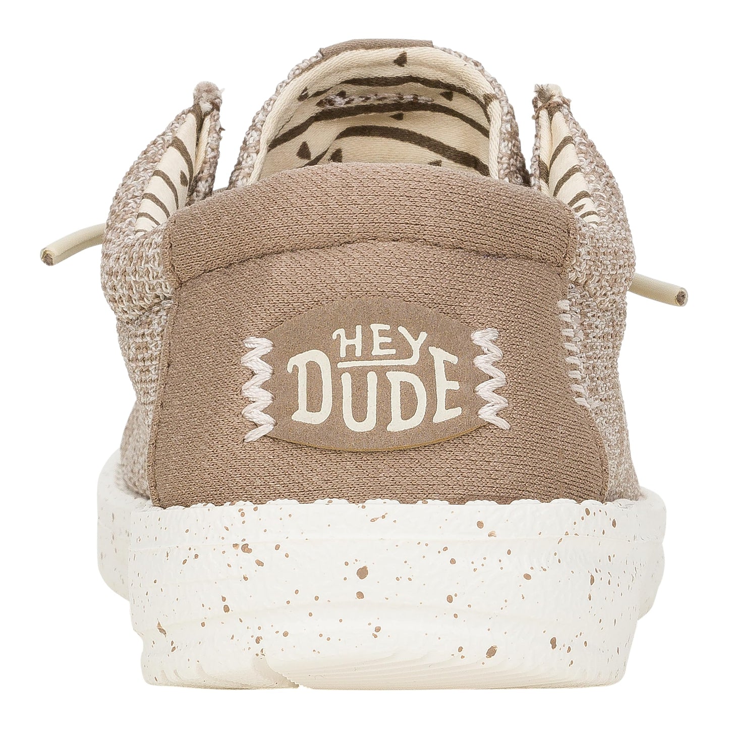 HEYDUDE Boy's Toddler Wally Stretch Sox Slip On Shoe, Walnut Size 5 | Lightweight Easy On Casual Shoe