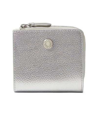 Cole Haan Vartan Card Case Silver One Size