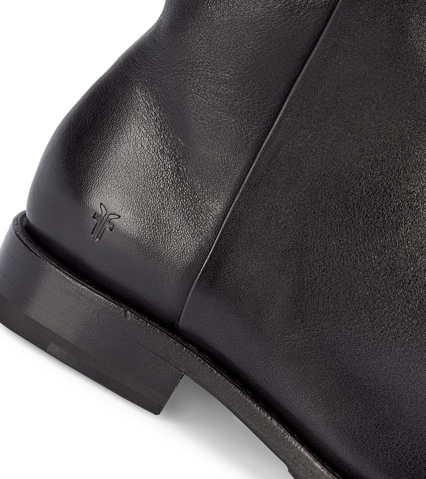 Frye Veronica Inside Zip Booties for Women - Premium Leather, Goodyear Welt, Leather Lining, Rubber Sole - 6' Shaft Height, Black (Pallio) - 7 M