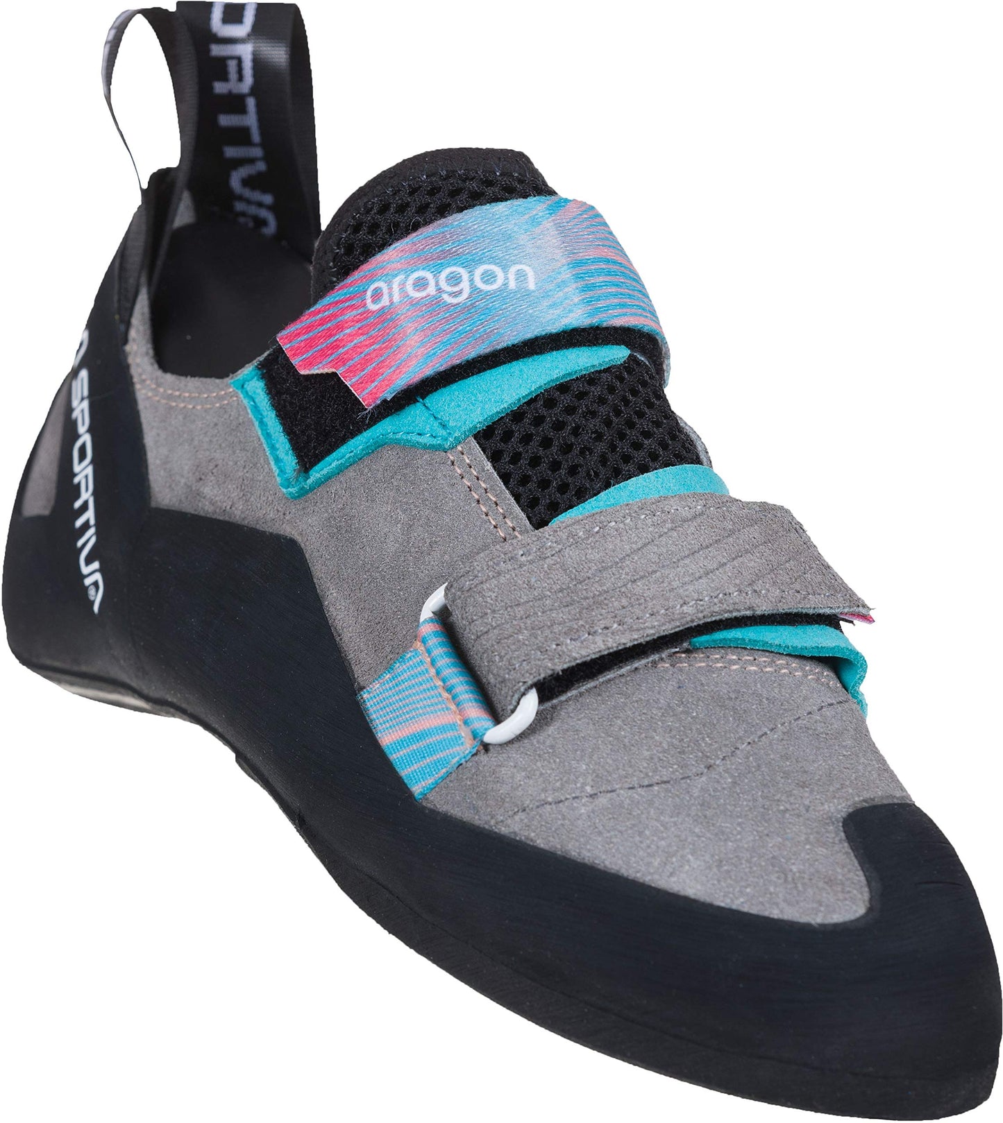 La Sportiva Aragon Climbing Shoe - Women's Clay/Hibiscus 4.5