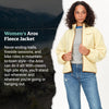 MARMOT Women's Aros Fleece Jacket - Sherpa Jacket with Retro Style for Camping and Hiking in Fall and Winter, Wheat, Large