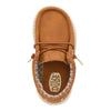HEYDUDE Kid Wally Classic (Little Kid/Big Kid), Tan, 3 Medium