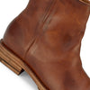 Frye Veronica Inside Zip Booties for Women Made from Premium Leather with Leather Lining, Goodyear Welt Construction, and Leather with Rubber Sole – 6” Shaft Height, Bronze - 5.5 M