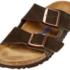 Birkenstock Arizona Soft Footbed Mocha Suede Narrow Width - EU Size 39 / Women's US Size 8-8.5