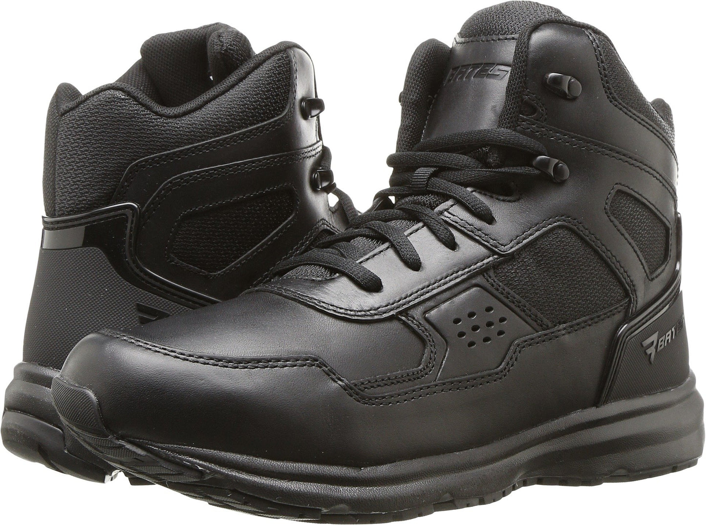 Bates Footwear Raide Mid Leather Sport Tactical Black Men's 4.5, Women's 6.5 Medium