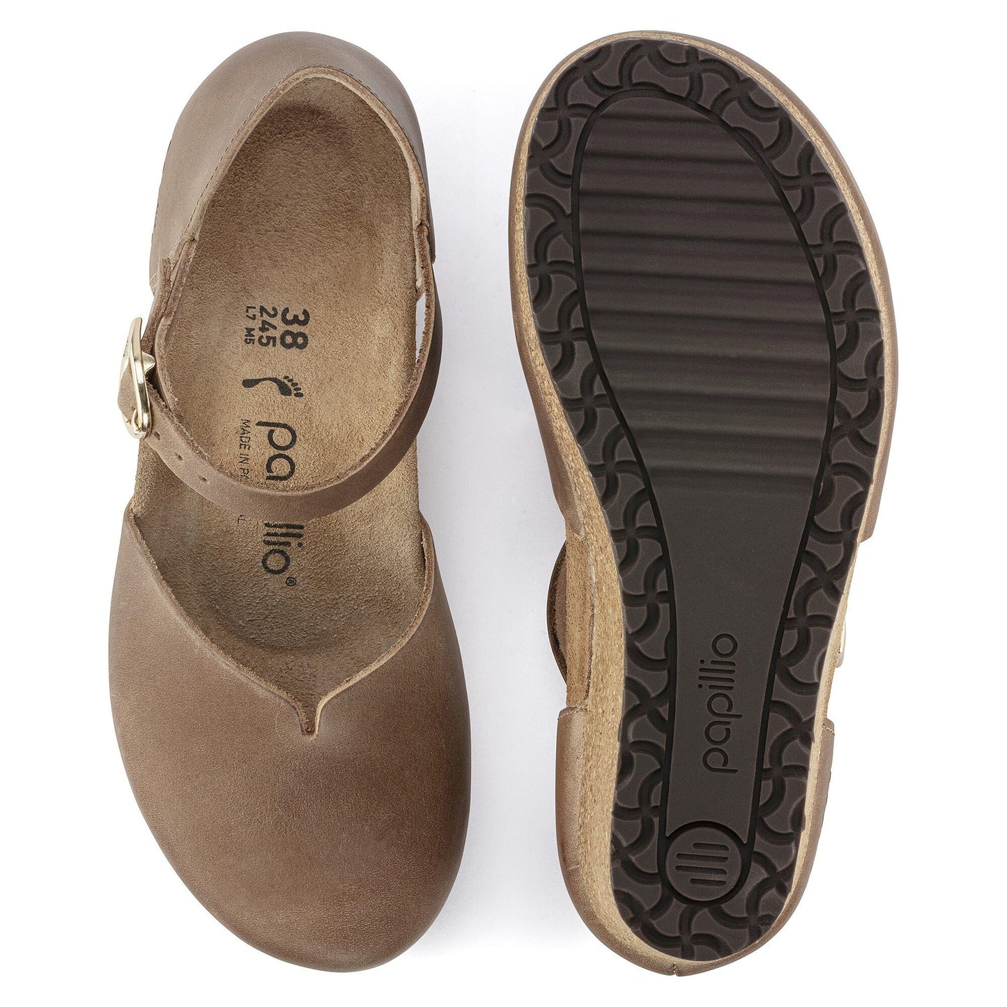 Birkenstock Women's Mary Natural Leather Cognac