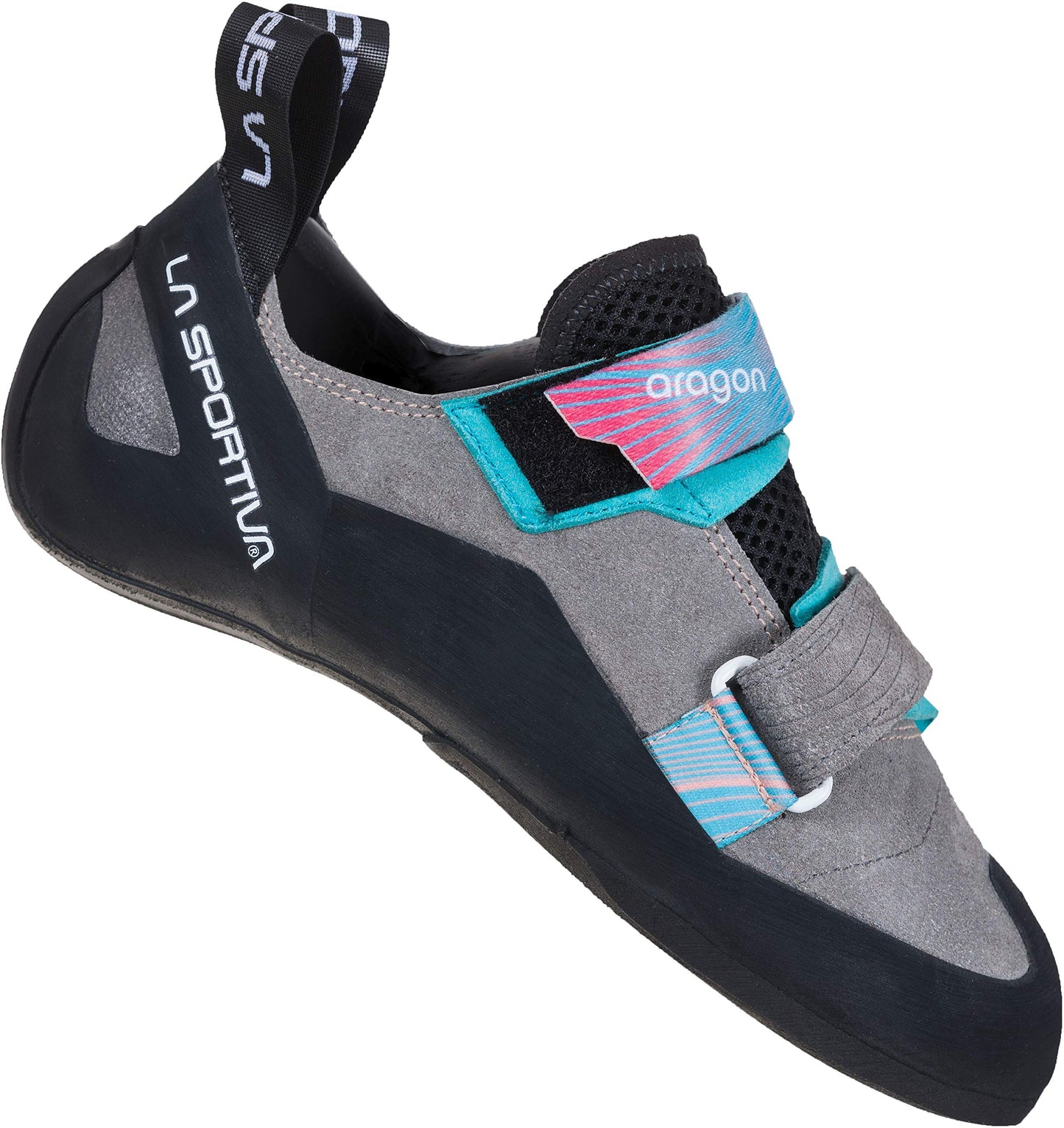 La Sportiva Aragon Climbing Shoe - Women's Clay/Hibiscus 4