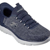 Skechers Men's Summits Key Pace Hands Free Slip-in Sneaker,Navy,14 Wide