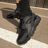 Nike womens Air Huarache Utility, Black/Black-anthracite, 8.5