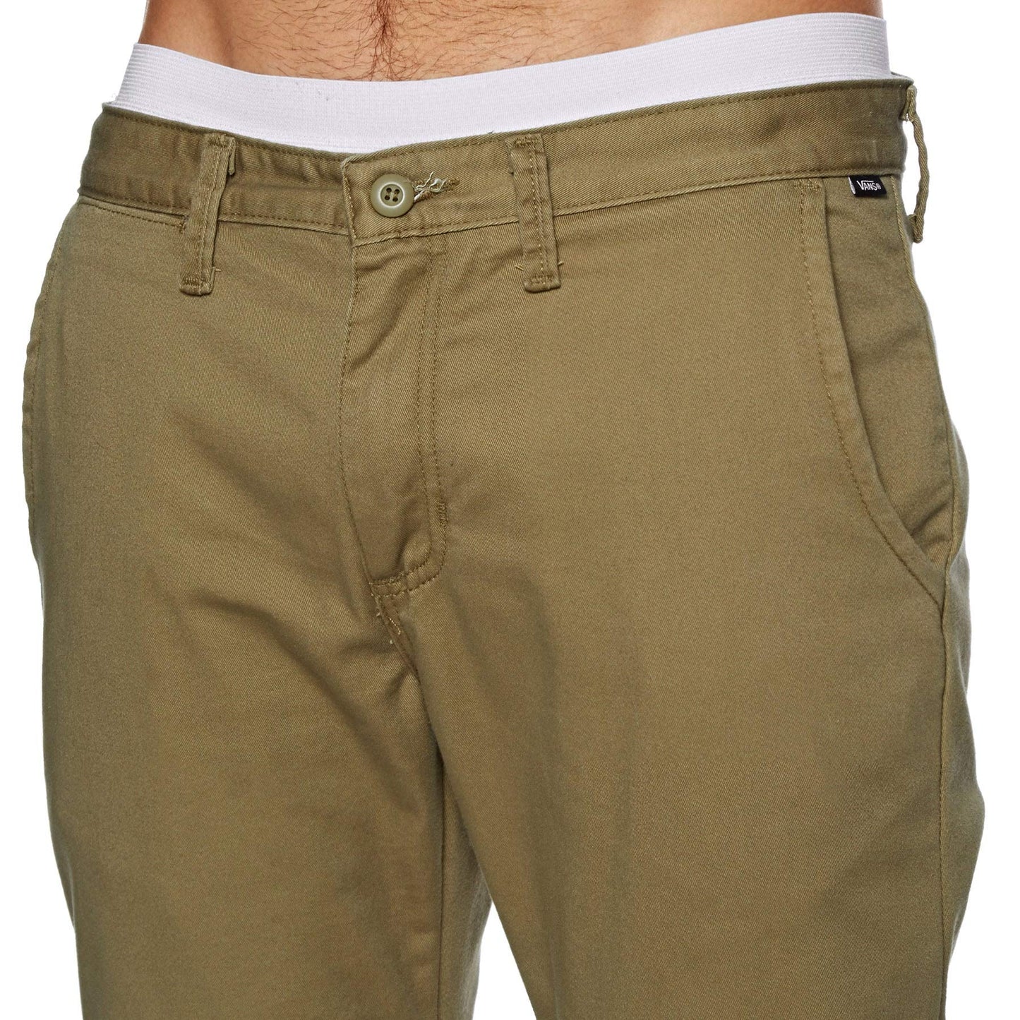 Vans Mens Authentic Stretch Chino Pants Dirt 32 R