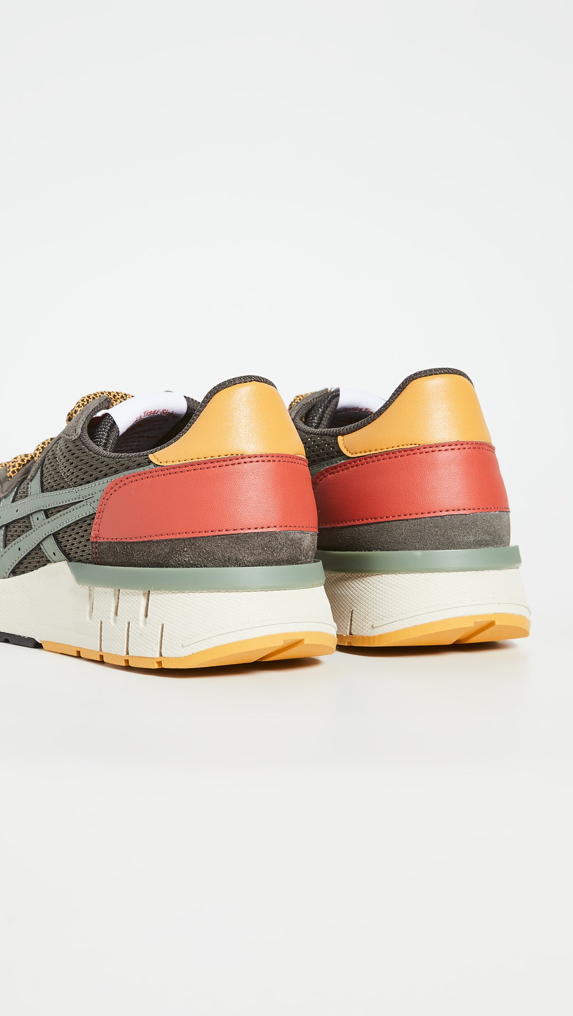 Onitsuka Tiger Unisex Rebilac Runner Shoes, Dark Sepia/Burnt Olive, 10.5
