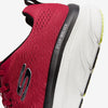Skechers Mens Relaxed Fit: DLux Walker Commuter Sneaker, Red,White,Black, 10.5