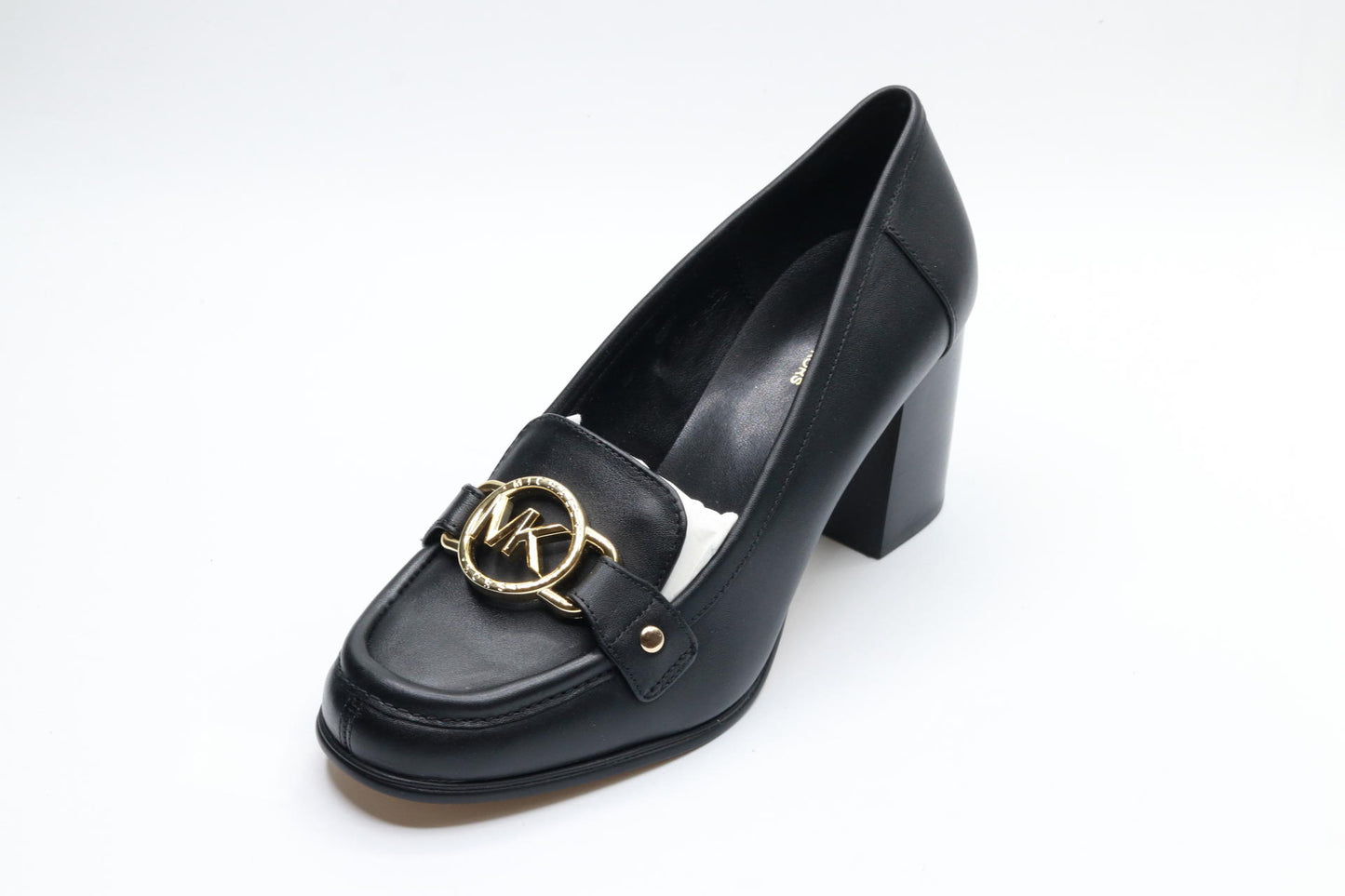 Michael Kors Rory Heeled Loafer Black 6.5 M