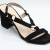 Stuart Weitzman Lalita 75 Blok Sandal Black 9.5 M