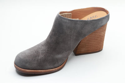 KORK-EASE Challis Heeled Mule - Contemporary Mule with Sculpted Chunky Heel - Dark Grey (Ardesia), 6.5M US