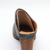 KORK-EASE Challis Heeled Mule - Contemporary Mule with Sculpted Chunky Heel - Dark Grey (Ardesia), 6.5M US