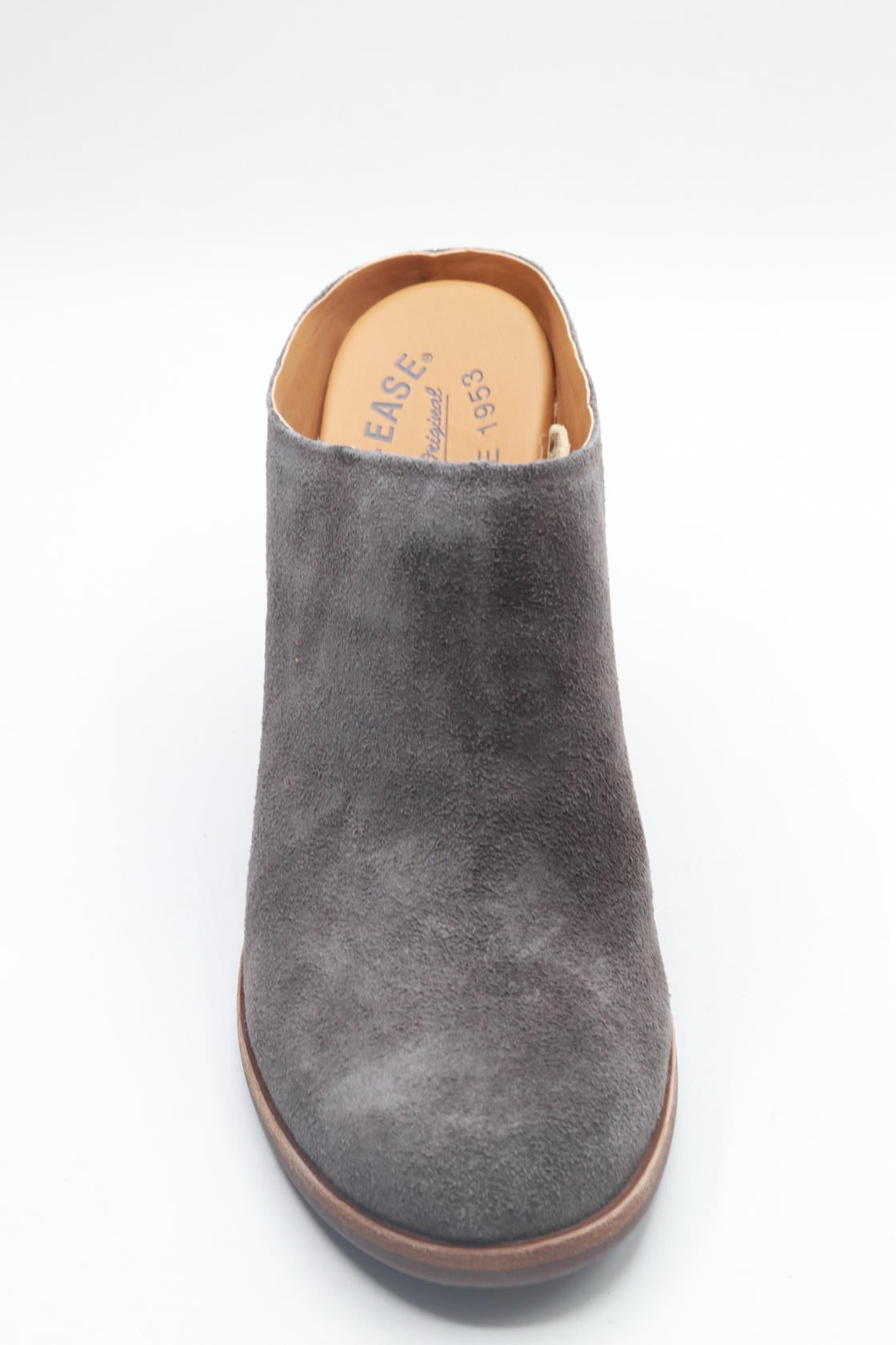 KORK-EASE Challis Heeled Mule - Contemporary Mule with Sculpted Chunky Heel - Dark Grey (Ardesia), 6.5M US