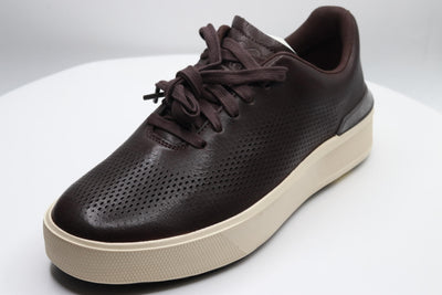 Cole Haan Grandpro Crew Laser Dark Chocolate/Ivory/Syrah 7 W - Wide