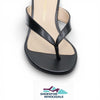 Stuart Weitzman Women's Rio Sleek Sandals 35 Black 9 Medium