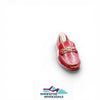 Sam Edelman Women's Lucca Loafer Deep Scarlet 9 Medium