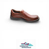 BORN Men’s Blast III Dark Tan Leather Loafers Slip On Casual Comfort Shoes Size 14 M NWOB