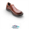 BORN Men’s Blast III Dark Tan Leather Loafers Slip On Casual Comfort Shoes Size 14 M NWOB