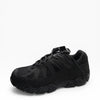 Thorogood Crosstrex Waterproof Athletic Safety Toe Work Shoes for Men - Lightweight Premium Leather and Mesh with Comfort Insole and Slip-Resistant Outsole; ASTM Rated, Black/Grey - 11.5 M