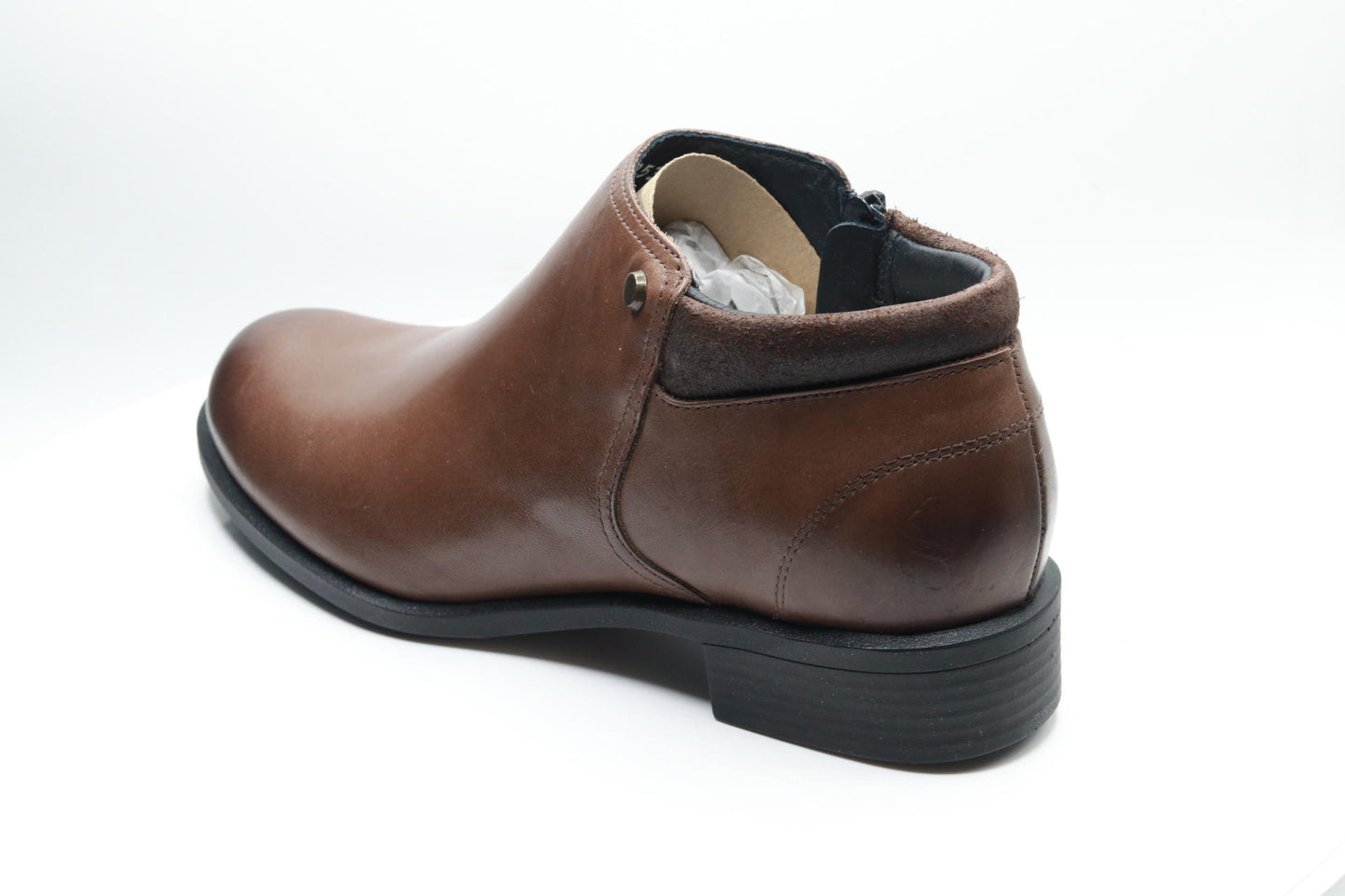 SAS Bethany Side Zip Ankle Bootie Mahogany 10 M (M) (B)