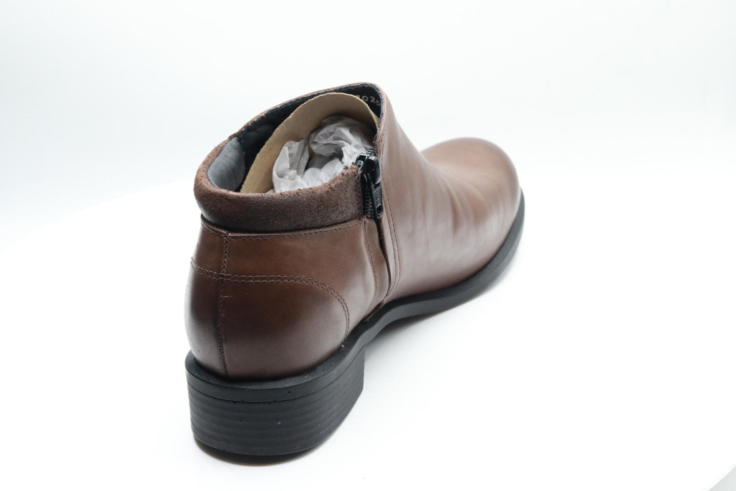 SAS Bethany Side Zip Ankle Bootie Mahogany 10 M (M) (B)