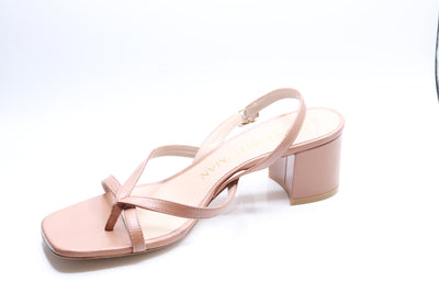 Stuart Weitzman Womens Oasis Slingback Sandal TAN 8.5 Medium