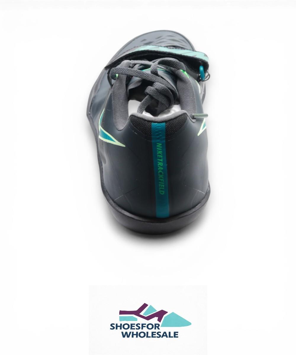 Nike Zoom SD 4 Track & Field Throwing Shoes (HQ3487-001, Black/Vapor Green/Electric Algae/Bright Spruce) Size 14