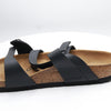 Birkenstock Womens Salina Black Birko-Flor Sandals 38 EU M