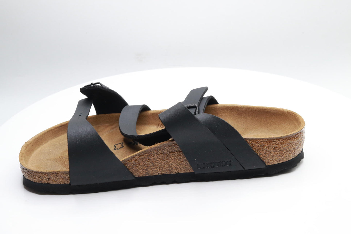 Birkenstock Womens Salina Black Birko-Flor Sandals 38 EU M