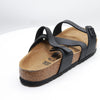Birkenstock Womens Salina Black Birko-Flor Sandals 38 EU M