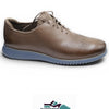 Cole Haan Men’s Shoes - 2.Zerogrand Casual Lightweight Leather Laser Wingtip Oxford, Morel/Folkstone Gray, 14-W US