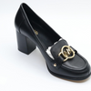 Michael Kors Rory Heeled Loafer Black 6.5 M