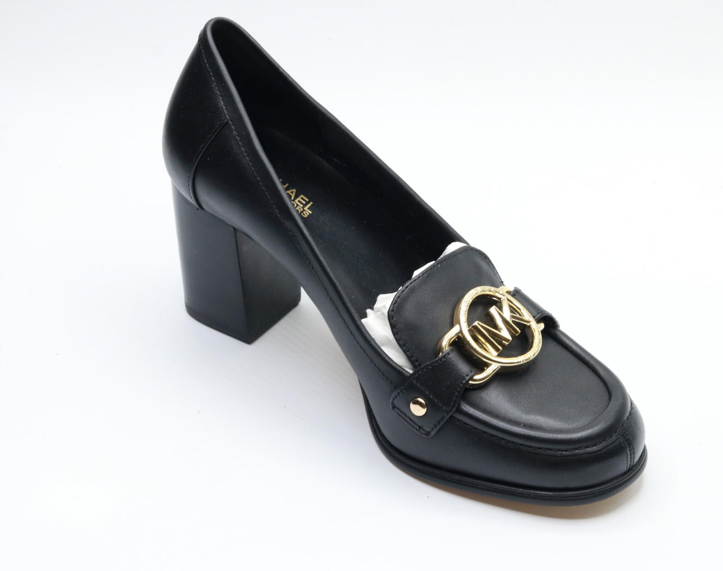 Michael Kors Rory Heeled Loafer Black 6.5 M