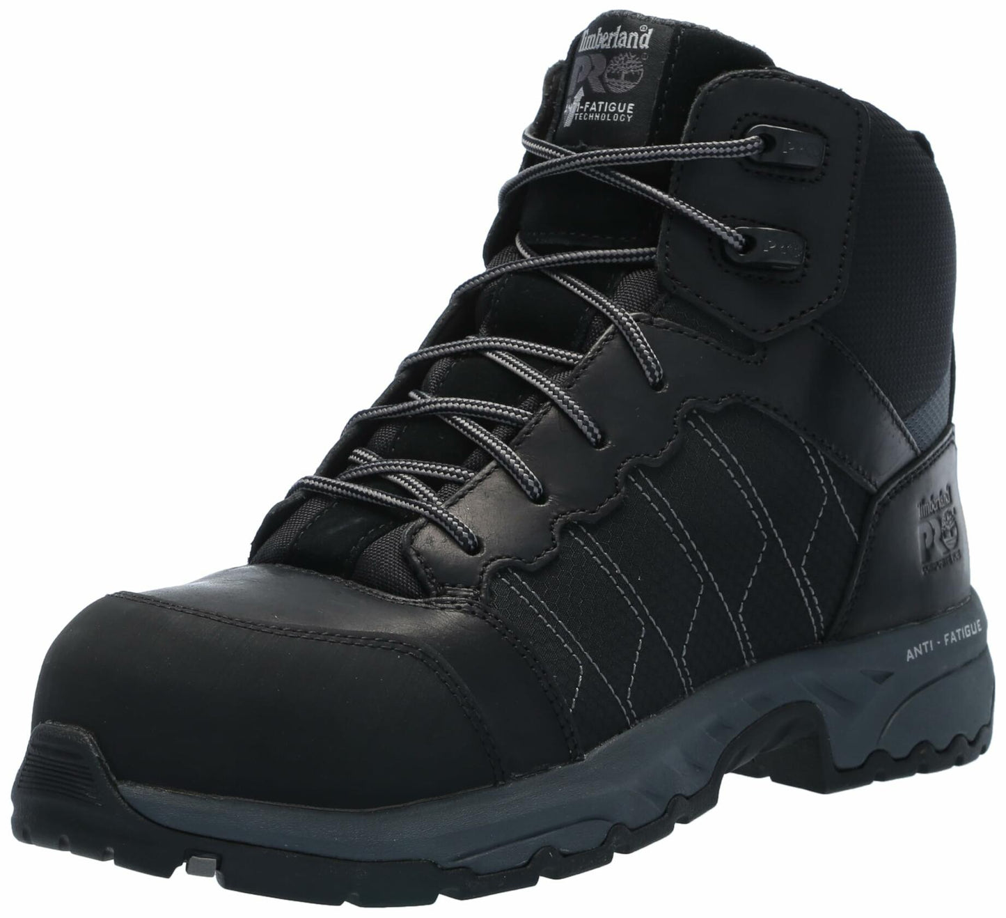 Timberland PRO Men's Payload 6 Inch Composite Safety Toe Industrial Work Boot, Black-2024 NEW, 10W