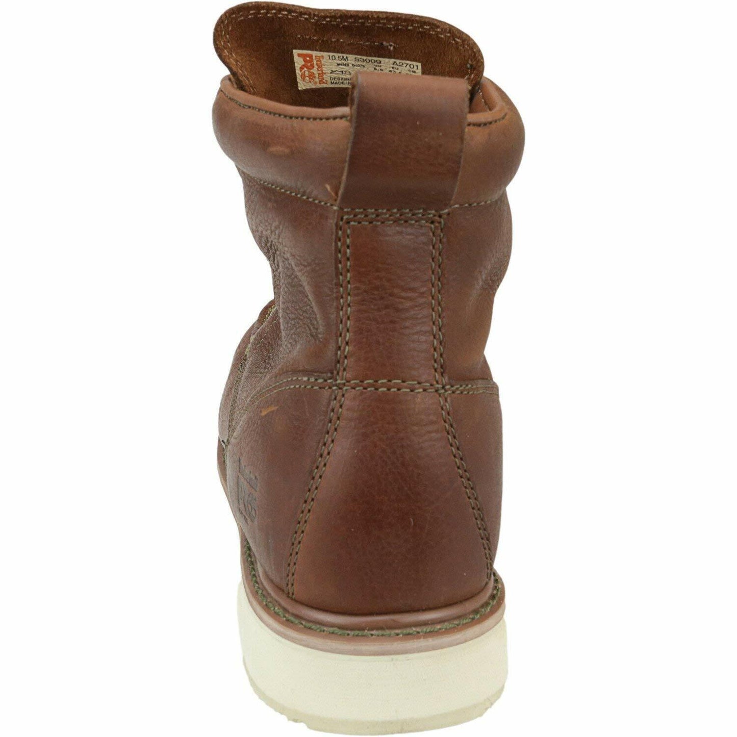 Timberland PRO Men's Pro Wedge 6 Inch Moc Soft Toe Industrial Work Boot, Brown, 8