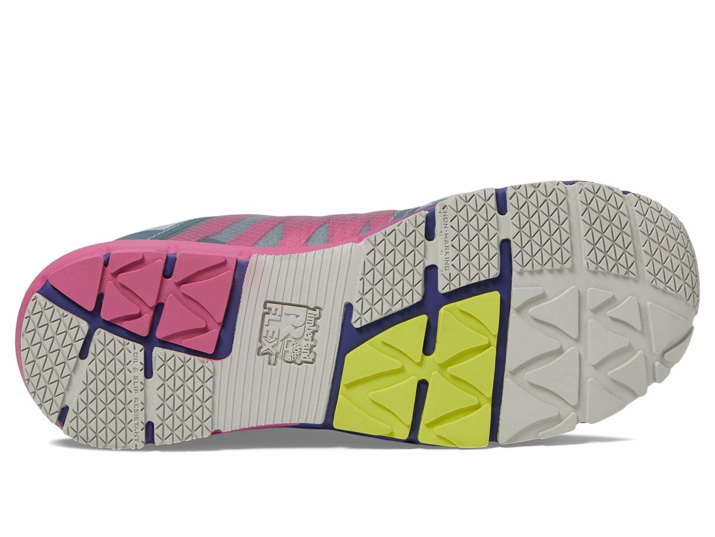 Timberland PRO® Radius Composite Safety Toe Sneakers for Women – Anti-Fatigue Technology – HoverSpring Foam Grey/Multi 9 C - Medium