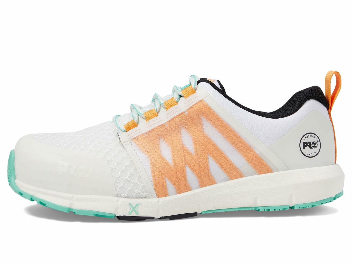 Timberland PRO Radius Composite Safety Toe White/Orange 8 C (M)