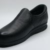 SAS Patriot Non-Slip Comfort Loafer - Shoes for Women - Lightly Cushioned Collar - Round Toe - Leather Uppers Black 9 S - Slim (AAA)