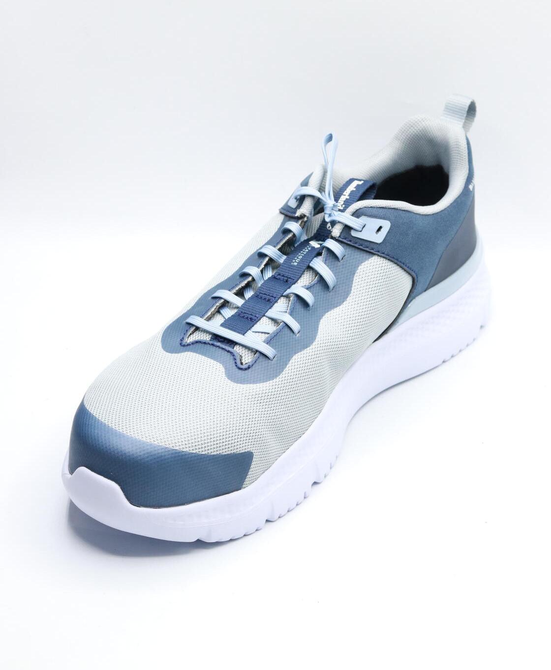 Timberland PRO® Setra Composite Safety Toe Shoes for Men – Cement Construction – Round Toe Silhouette Grey/Navy 13 D - Medium