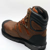 KEEN Utility Men's Camden 8” Composite Toe Waterproof 600G Insulated Heavy Duty Work Boots, Leather Brown/Black, 9.5 Wide