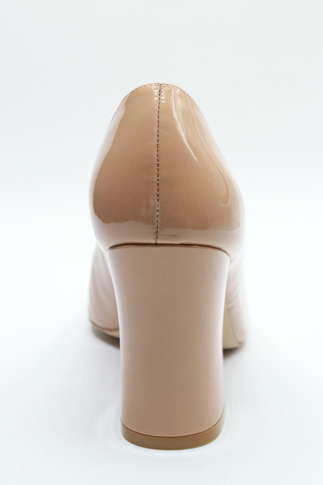 Stuart Weitzman Curveblock 85 Pump Adobe 8 B