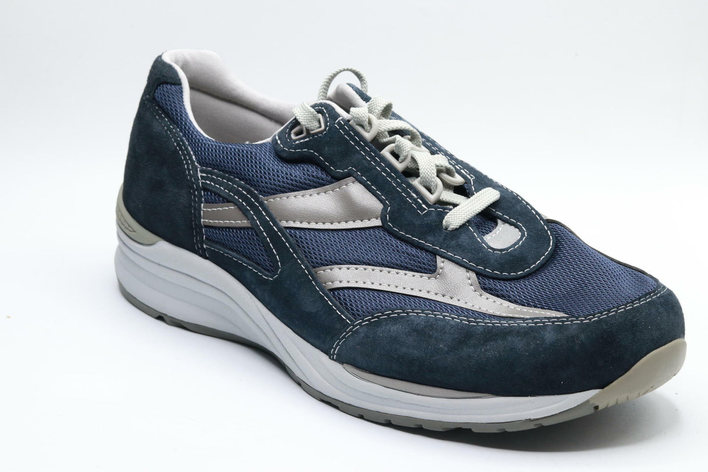 SAS Men Journey Mesh Comfort Walking Sneaker Blue 12 W