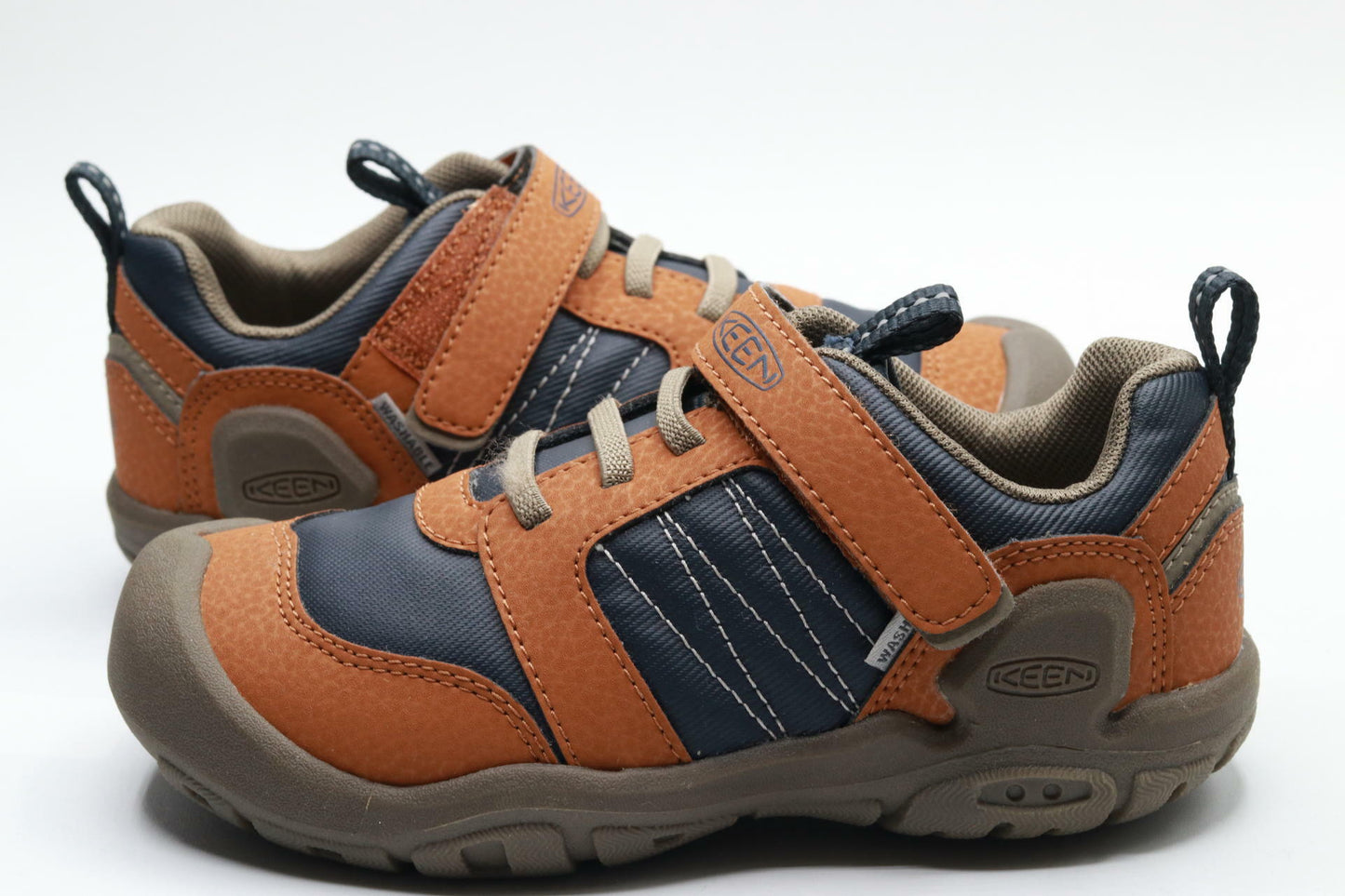 KEEN Unisex-Child Knotch , KEEN Maple/Sky Captain, 11 Little Kid